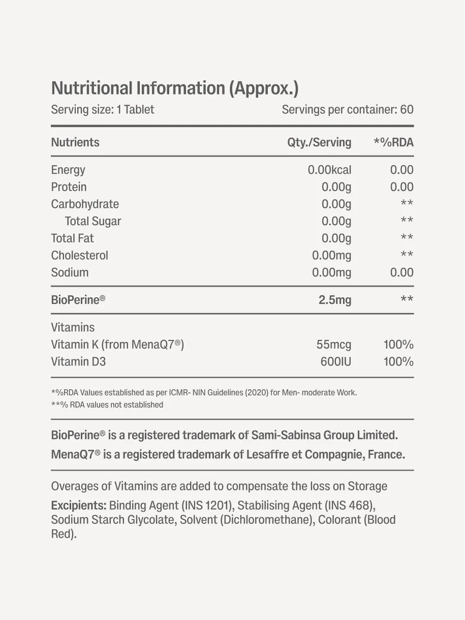 Vitamin D3 +  K2 (MK-7)